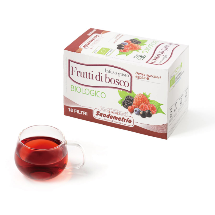 オーガニック・ローズヒップベリーブレンドティー